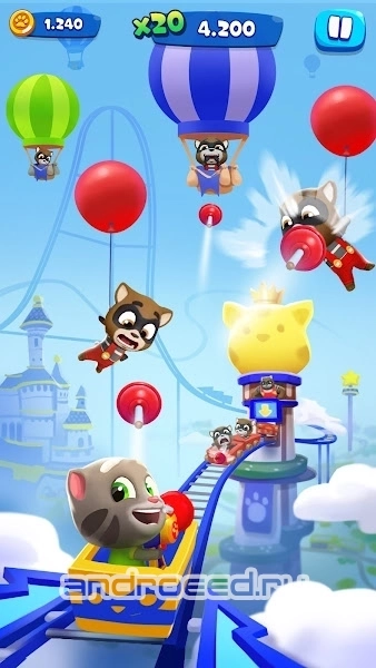 Talking Tom Blast Park: The New Blasting Adventure - скриншот 4