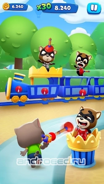 Talking Tom Blast Park: The New Blasting Adventure - скриншот 5