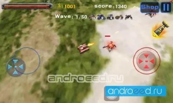 Tank World War 3D - скриншот 1