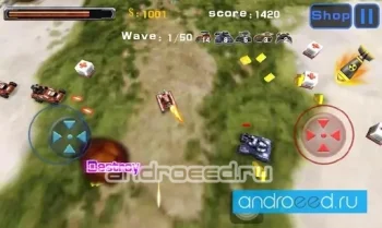 Tank World War 3D - скриншот 4