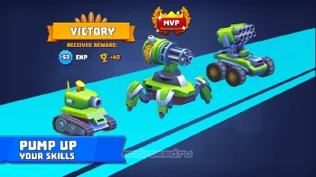Tanks A Lot! - Realtime Multiplayer Battle Arena - скриншот 5