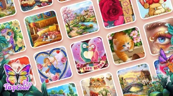 Tap Color Lite - Раскраска по номерам и интернета - скриншот 3
