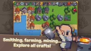 Tap Craft: Mine Survival Sim - скриншот 1