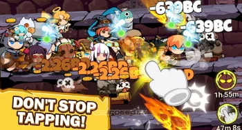 Tap Dungeon Hero:Idle Infinity RPG Game - скриншот 1