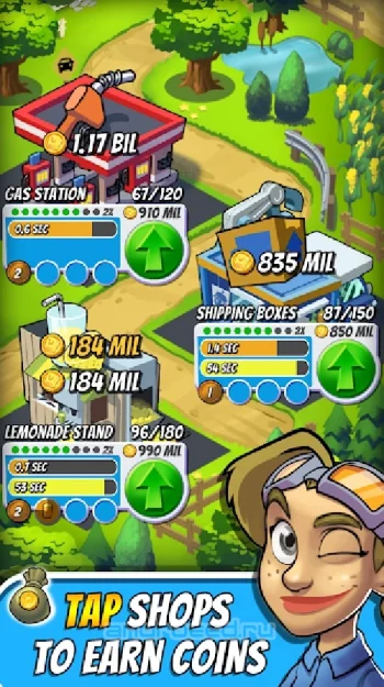 Tap Empire: Fun Idle Auto Clicker Incremental Game - скриншот 1