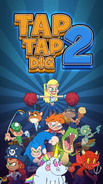 Tap Tap Dig 2: Idle Mine Sim - скриншот 1