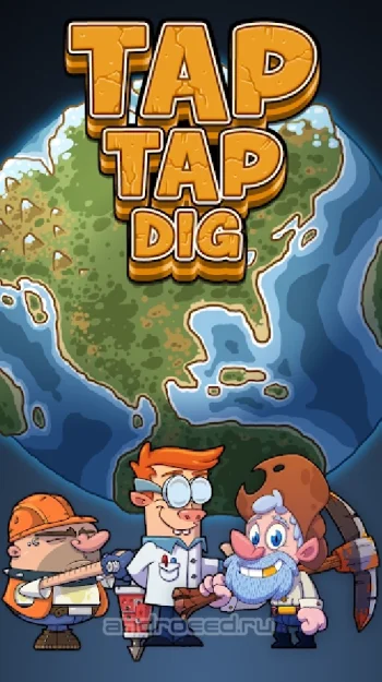 Tap Tap Dig - Idle Clicker Game - скриншот 1