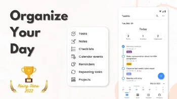 Taskito: To-Do и напоминания - скриншот 1