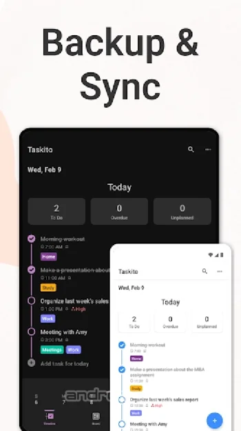 Taskito: To-Do и напоминания - скриншот 5
