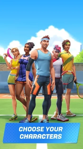 Tennis Clash: 3D Sports - Free Multiplayer Games - скриншот 5