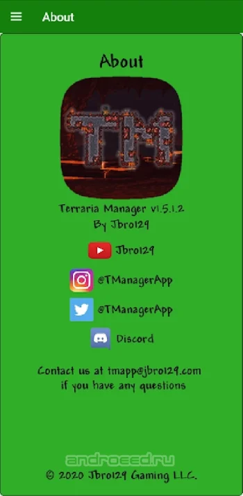 Terraria Manager - скриншот 1