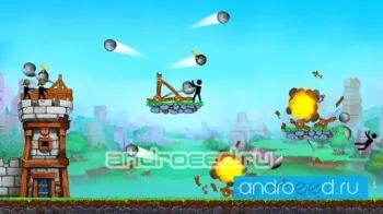The Catapult — King of Mining Epic Stickman Castle - скриншот 3