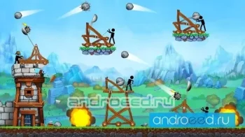 The Catapult — King of Mining Epic Stickman Castle - скриншот 4