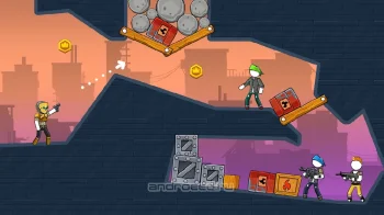 The Gunner: Stickman Gun Hero - скриншот 5