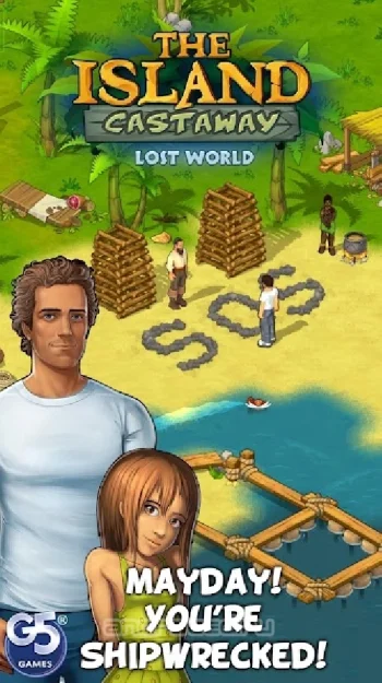 The Island Castaway: Затерянный Мир - скриншот 1