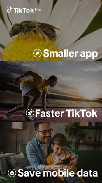 TikTok Lite - скриншот 1