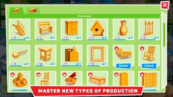 Timber Tycoon - стратегия управления фабрикой - скриншот 5