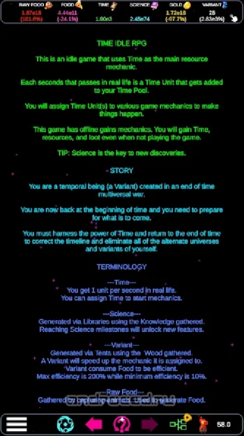 Time Idle RPG - скриншот 4