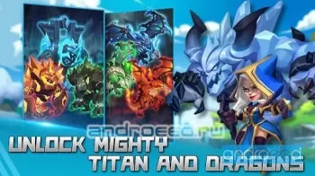 TapTap Heroes2:Titan & Dragon - скриншот 5