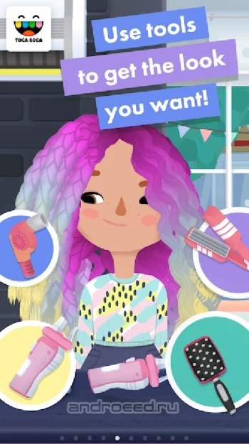 Toca Hair Salon 3 - скриншот 1
