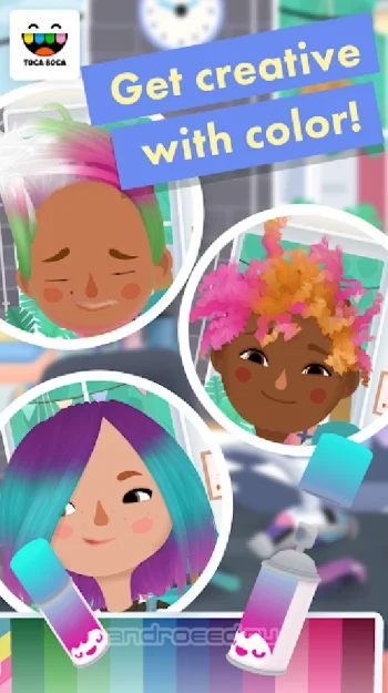 Toca Hair Salon 3 - скриншот 4