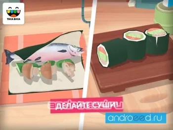 Toca Kitchen Sushi Restaurant - скриншот 2