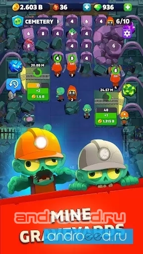 Tomb Miner Merge - скриншот 1
