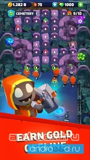 Tomb Miner Merge - скриншот 4