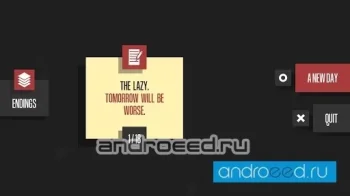 Tomorrow Will Be Worse - A Chaotic Text Adventure - скриншот 3