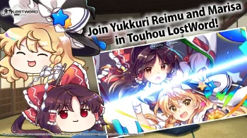 Touhou LostWord - скриншот 1
