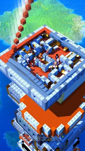 Tower Craft 3D - Idle Block Building Game - скриншот 1