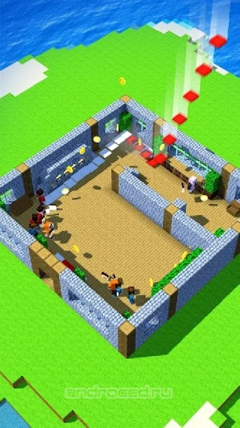 Tower Craft 3D - Idle Block Building Game - скриншот 2