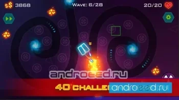 Tower Defense: Geometry War - скриншот 4