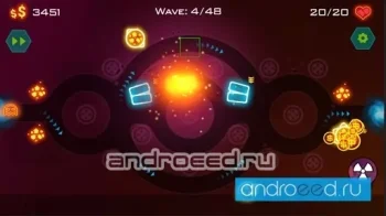 Tower Defense: Geometry War - скриншот 1