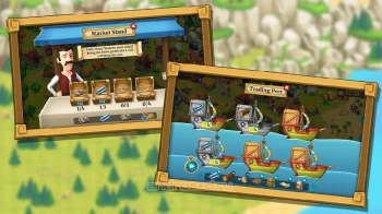 Town Village: фермы и города Farm Build Trade City - скриншот 3