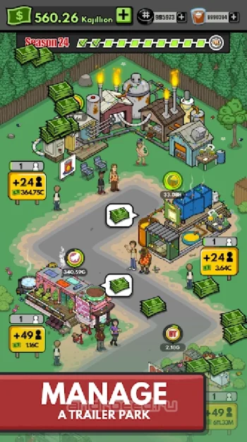 Trailer Park Boys: Greasy Money - Tap & Make Cash - скриншот 1