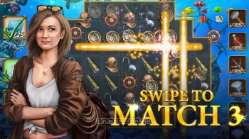 Treasure Match 3 - скриншот 1