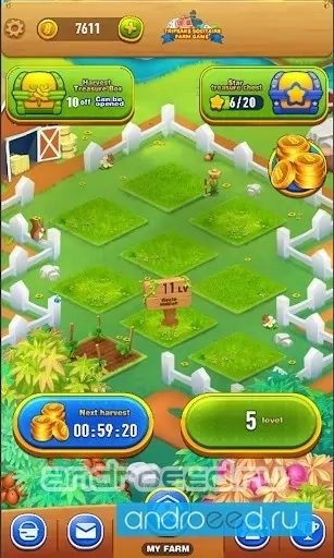 Tripeaks Solitaire - Farm game - скриншот 1