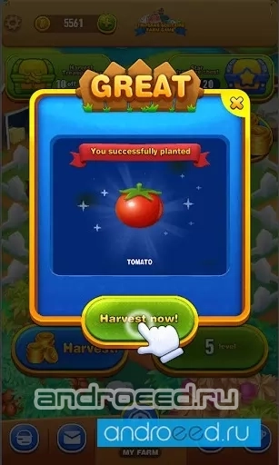 Tripeaks Solitaire - Farm game - скриншот 3