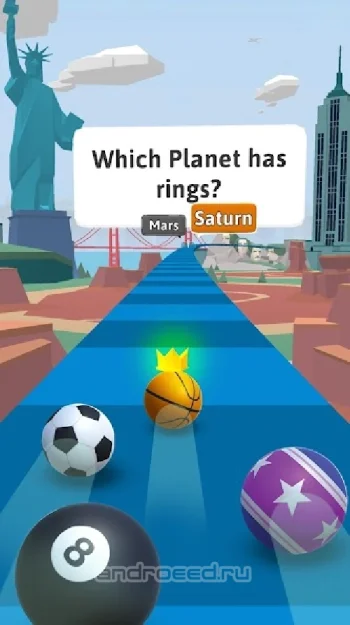 Trivia Race 3D - Roll & Answer - скриншот 3