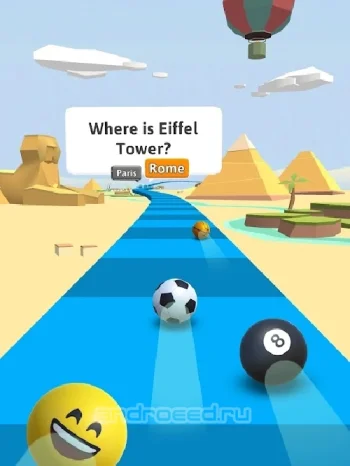 Trivia Race 3D - Roll & Answer - скриншот 5