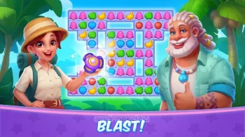 Tropicmania: три в ряд, алмазы - скриншот 1