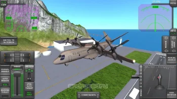 Turboprop Flight Simulator 3D - скриншот 4