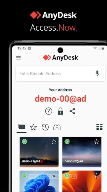 Удаленный рабочий стол AnyDesk - скриншот 1
