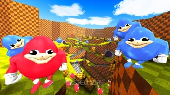 Ugandan Knuckles and Chungus Battle Royale Online - скриншот 1