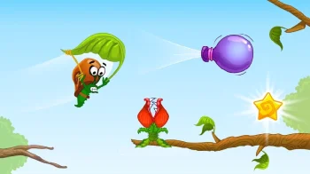 Улитка Боб 1: Яркая Мобильная Игра Приключение - скриншот 2
