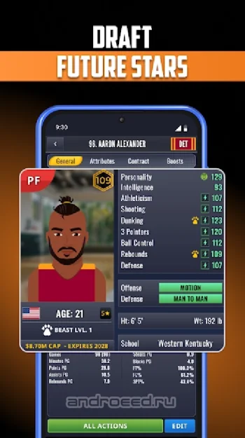 Ultimate Basketball General Manager - Sport Sim - скриншот 2