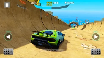 Ultimate Ramp Car Stunt 3D - скриншот 1