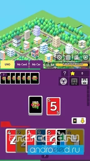 Uno City : offline card game - скриншот 2
