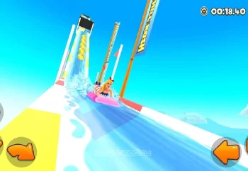 Uphill Rush Water Park Racing - скриншот 5